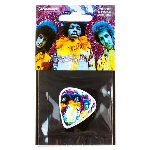 Jimi Hendrix Are You Experienced? Медиаторы 24шт, Dunlop JHR01M sony music jimi hendrix are you experienced 2 виниловые пластинки