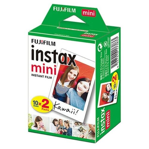 Картридж для моментальной фотографии Fujifilm Instax Mini Glossy, 20 шт.