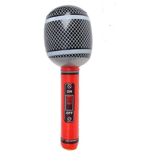 Игрушечный микрофон надувной 50 см арт 3 игрушечный микрофон надувной 50 см арт 1