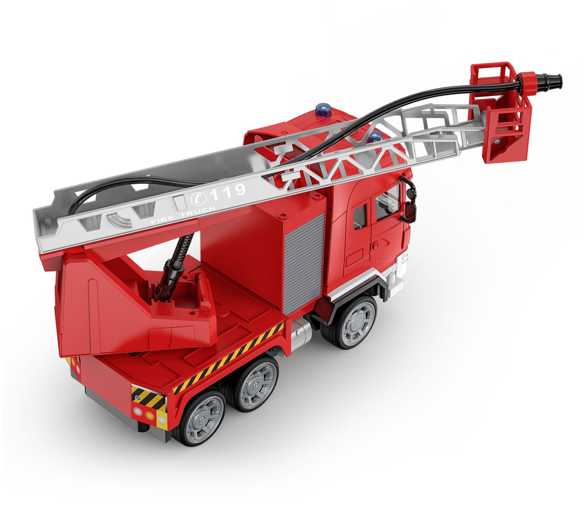 Радиоуправляемый пожарная машина Double E поливает водой 1:20 24G - E597-003