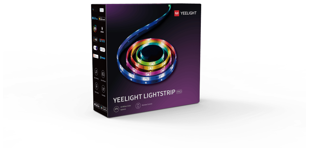 Светодиодная лента Yeelight YLDD005, 2 м, светодиодов: 48 шт., 5.1 Вт, разноцветный - фотография № 7