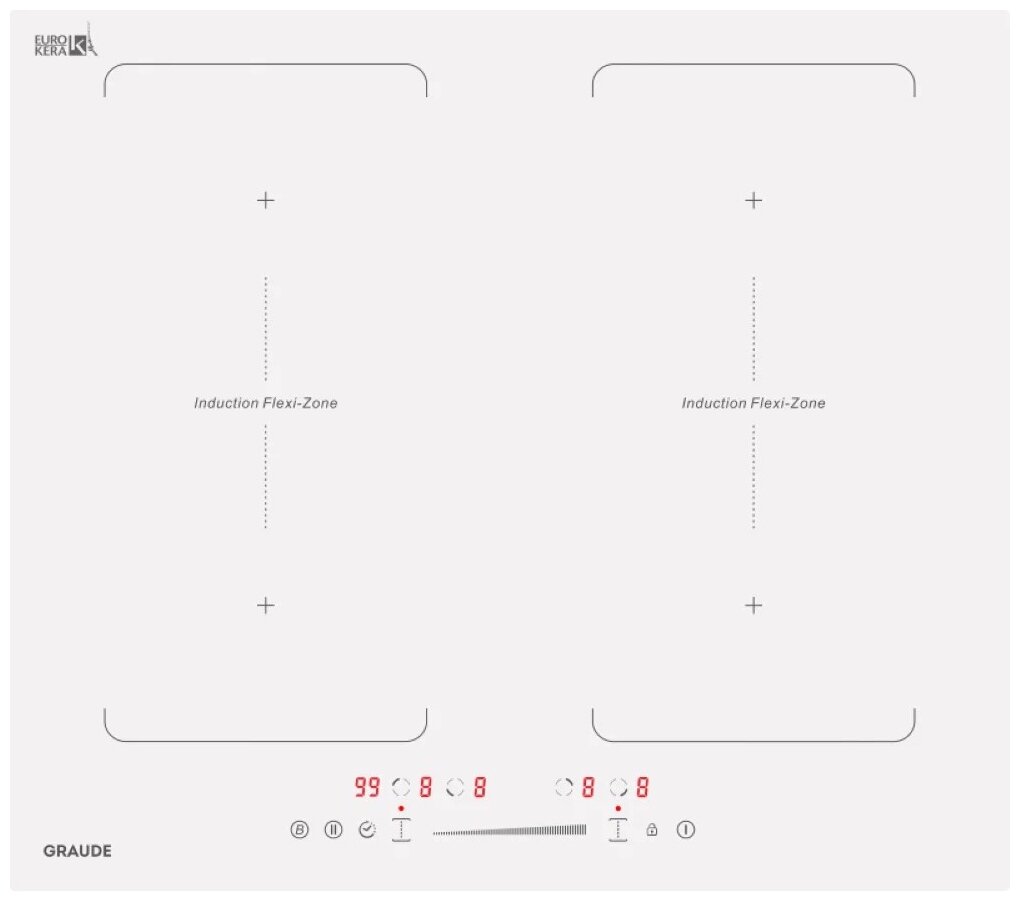 Индукционная варочная поверхность Graude IK 60.2 BW