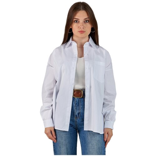 Рубашка женская ТАЮ oversize плотный хлопок