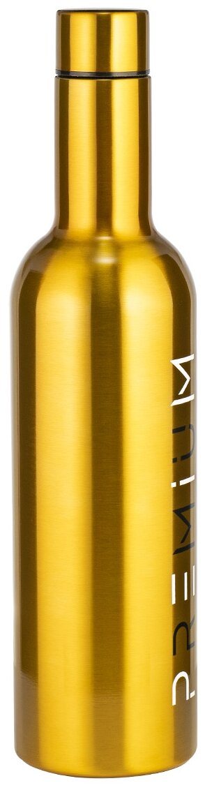 LR04-14 термос LARA (Gold) - 750 мл, бутылка, двойные стенки - фотография № 3