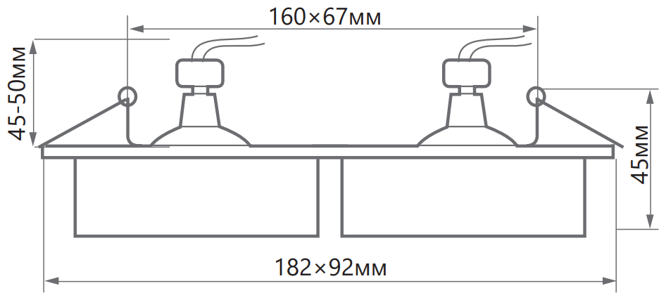 Встраиваемый светильник Feron DL2902 41138 - фотография № 2