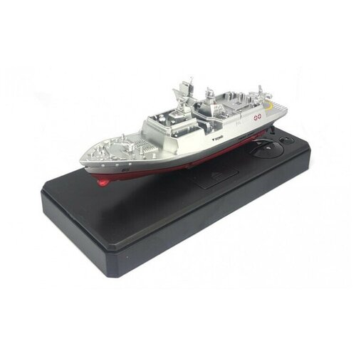 Катер фрегат на радиоуправлении Frigate (2.4G, 14см) Create Toys 3318-GREY (3318-GREY)
