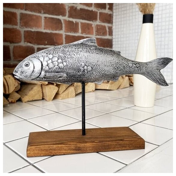 Статуэтка рыба Лосось декор для дома офиса дачи в подарок