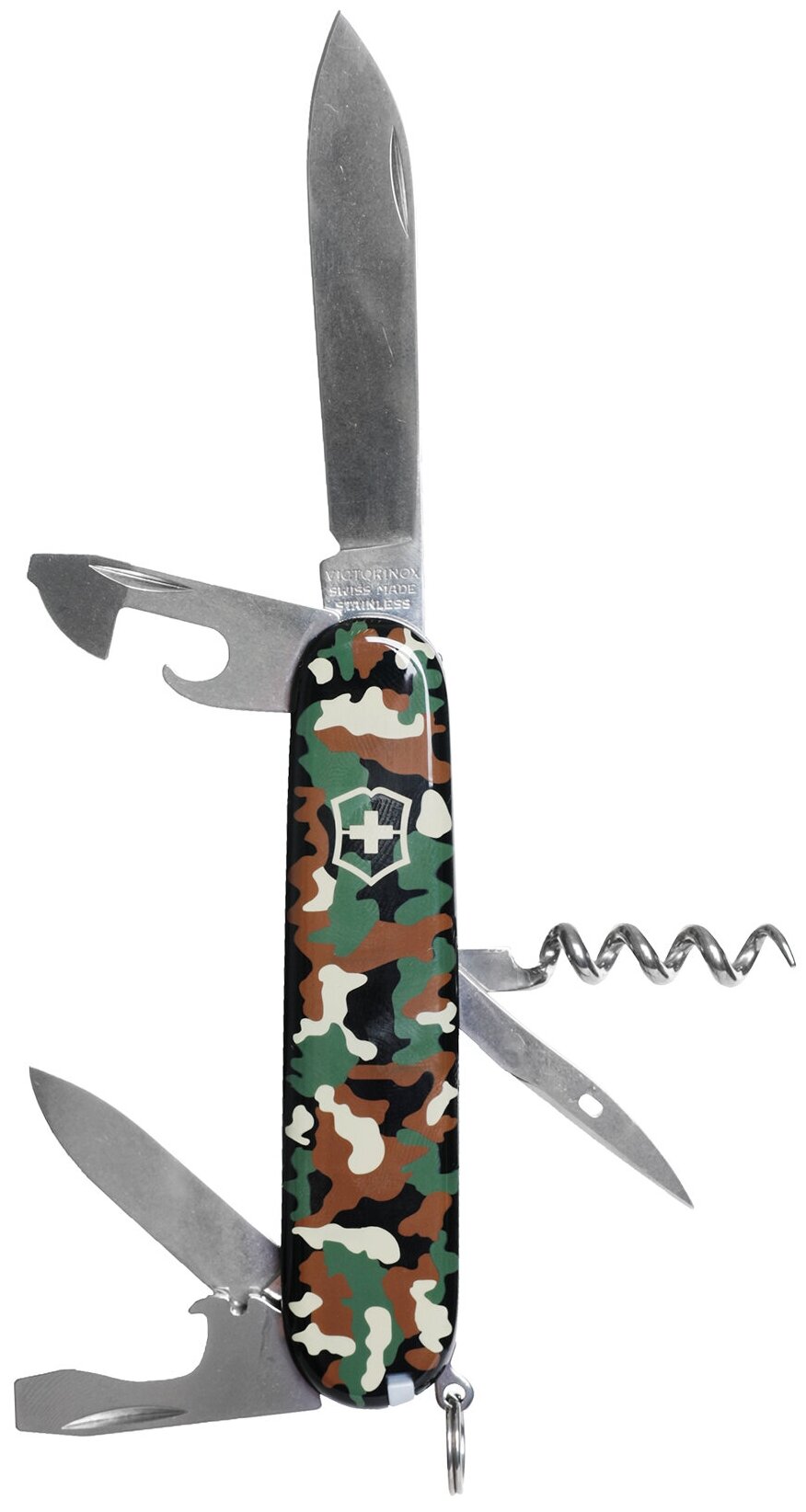 Нож многофункциональный VICTORINOX Spartan камуфляж - фотография № 2