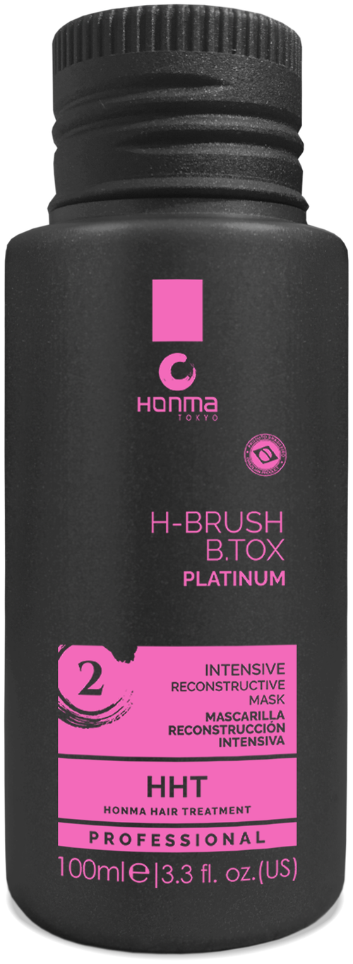 HONMA TOKYO Ботокс для волос H-Brush B.tox Platinum Intensive Reconstructive Mask 2 ШАГ