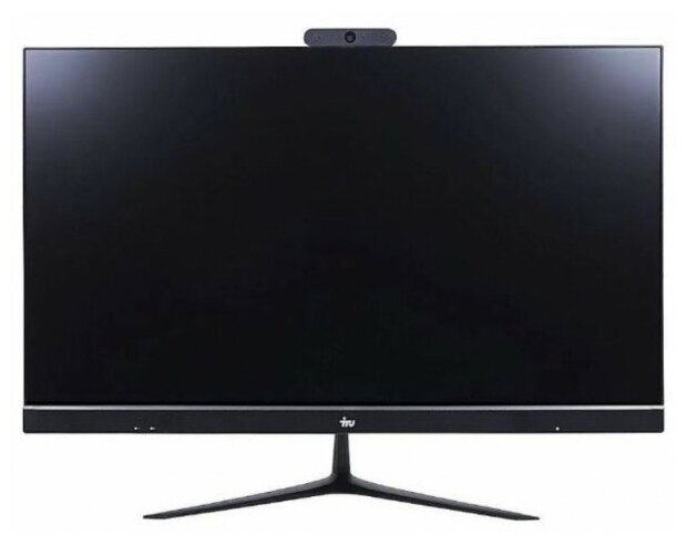 Моноблок IRU Office P2720A3 27" Full HD Ath Si Pro 3125GE (3.4) 8Gb SSD240Gb RGr CR Free DOS GbitEth WiFi BT 120W Cam черный 1920x1080