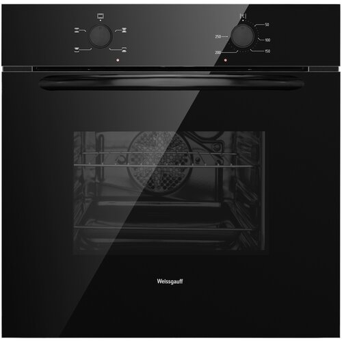 Электрический духовой шкаф Weissgauff EOV 166 LB черный 1199000₽