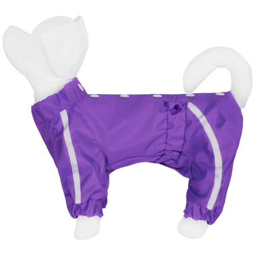 Tappi одежда Комбинезон Фифти на девочку породы Шпиц атласная подкладка размер L спинка 27-30см. зп24ос 0,3 кг 51513