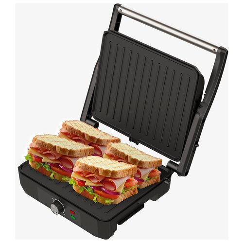 Гриль Pioneer с панелями 3 рабочих положения гриль мини-печь и барбекю регулировка температуры антипригарная система 5G 2200 Вт 449900₽