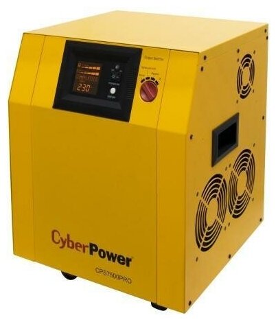 Источник бесперебойного питания CyberPower CPS7500PRO 7500VA Желтый Черный