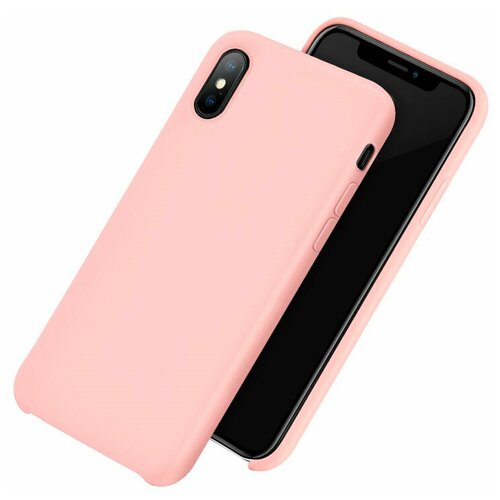 Чехол-накладка для iPhone X/XS HOCO PURE TPU розовая чехол hoco pure для iphone xs max синий