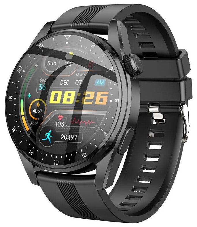 Умные часы Y9 Smart watch Hoco, черные