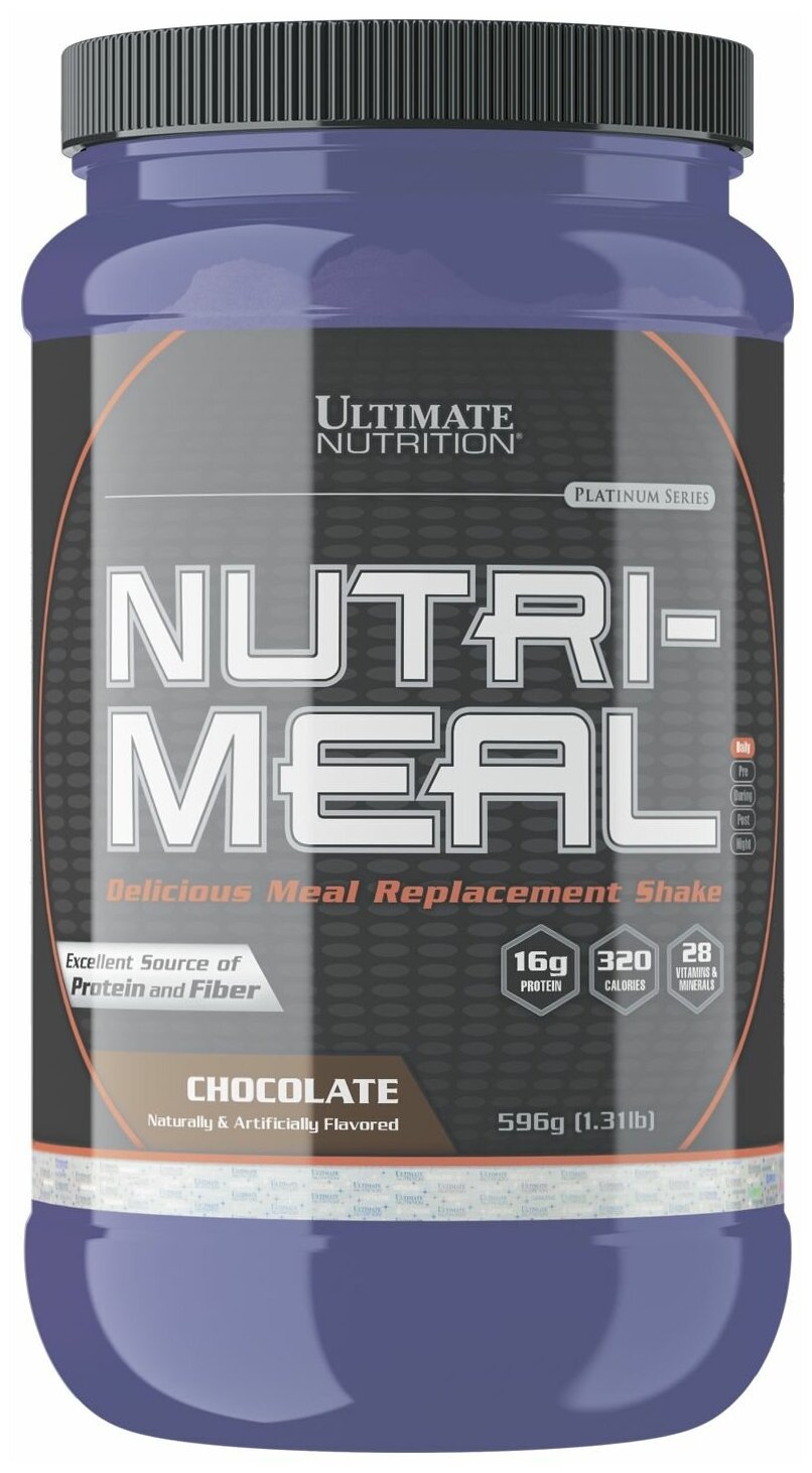 Ultimate Nutrition Nutri Meal Chocolate со вкусом Шоколад 596 гр
