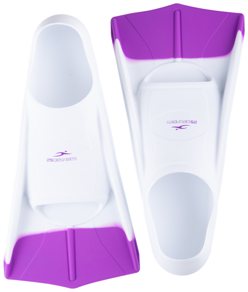 Ласты тренировочные Pooljet White/Purple, L