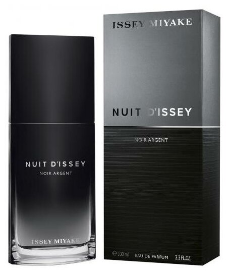 Issey Miyake men Nuit D'issey Noir Argent Туалетные духи 100 мл.