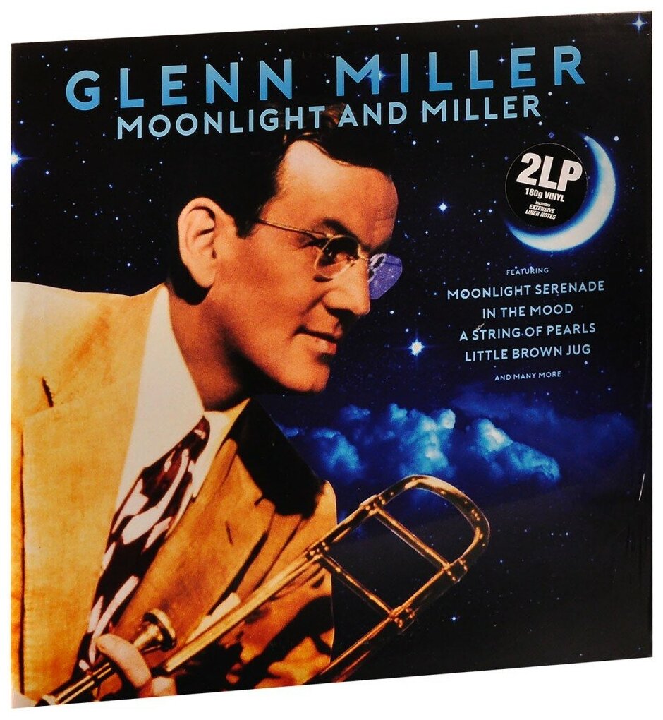 Виниловая пластинка Glenn Miller. Moonlight And Miller (2 LP)