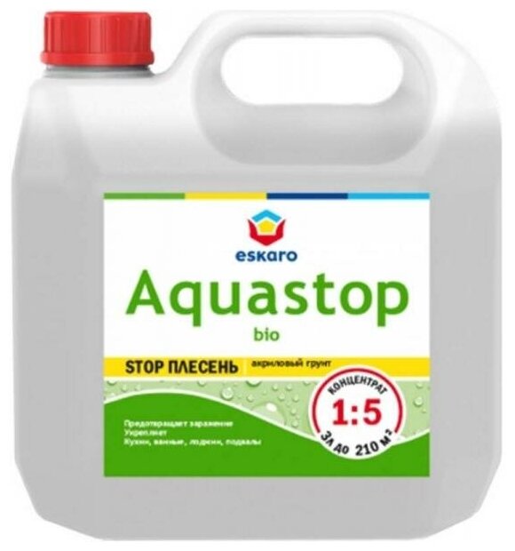 Грунт Eskaro Aquastop Bio 3л EAG011