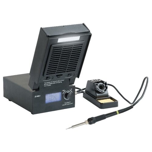 Паяльники Zhongdi Паяльная станция с дымоудалением и подсветкой Zhongdi ZD-8951 664000₽
