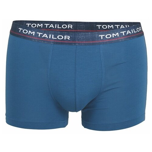 Трусы Tom Tailor, размер S, голубой трусы боксеры tom tailor средняя посадка размер s бордовый