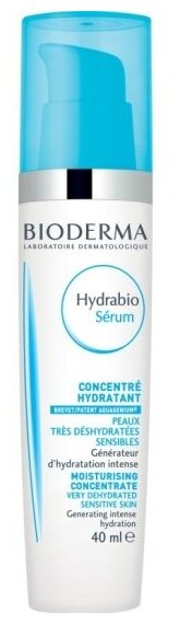 Увлажняющая сыворотка для лица Bioderma Hydrabio для обезвоженной кожи, 40 мл