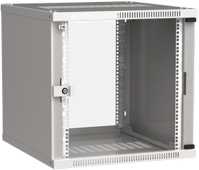 Шкаф коммутационный ITK Linea WE (LWE3-12U64-GF) настенный 12U 600x450мм