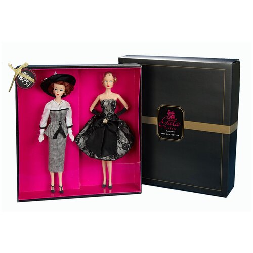 Набор кукол Barbie 2009 Convention 50 th Anniversary Gala Tribute Set (Барби Выставка 2009 года Высшая Награда на 50-летие) набор кукол barbie 50th anniversary my favorite couple 1959 wedding day барби 50 я годовщина моей любимой пары 1959 день свадьбы