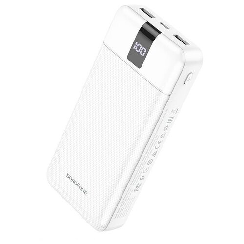 Внешний аккумулятор Borofone BJ20A 20000mAh Белый 237600₽