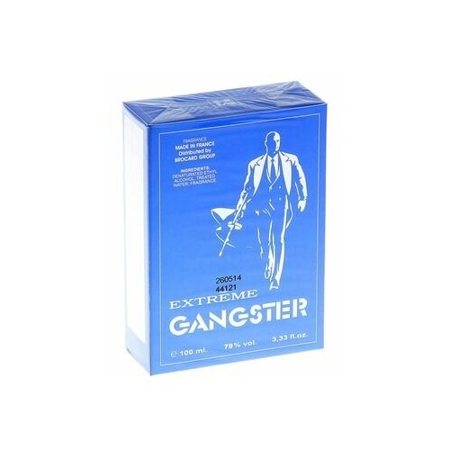 Туалетная вода мужская Gangster Extreme, комплект 2 шт., 100 мл, Beauty Creation