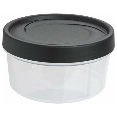 Контейнер пласт. круглый 0.5 л, с крышкой, Spinoja, DRINA (120х65 мм, цвета в ассортименте) (10544)