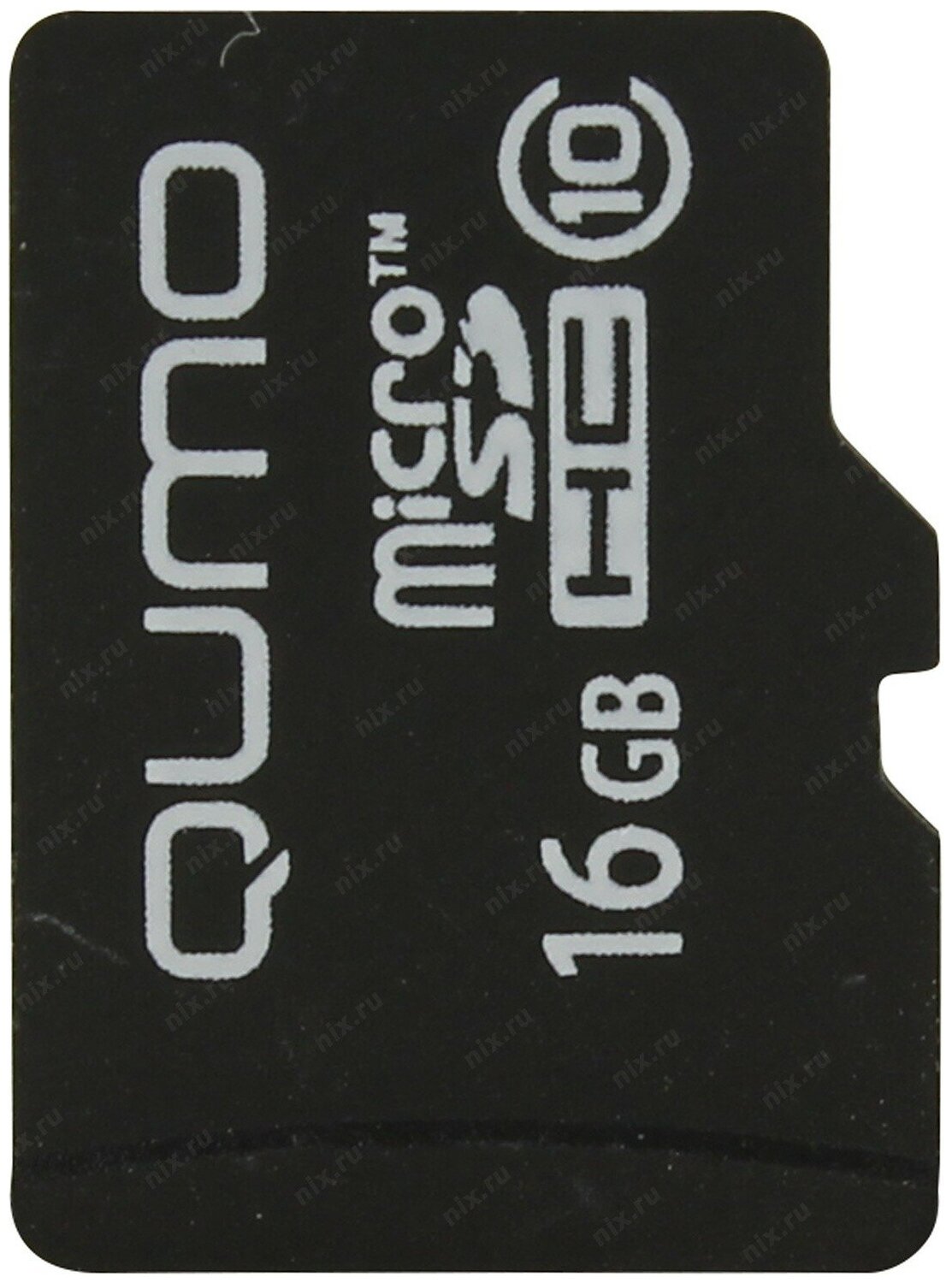 Карта памяти Micro SDHC 8Gb class 10 QUMO QM8GMICSDHC10NA - фото №2