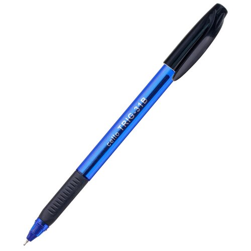 Ручка шариковая Cello Tri-Grip blue barrel (0.5мм, синий цвет чернил) (747)