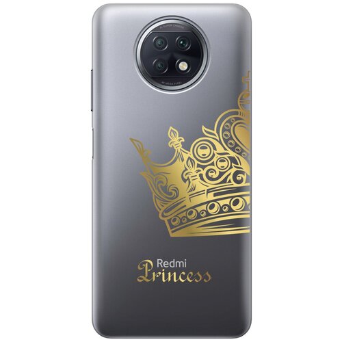 Силиконовый чехол с принтом True Princess для Xiaomi Redmi Note 9T / Сяоми Редми Ноут 9Т силиконовый чехол с принтом true king для xiaomi redmi note 9t сяоми редми ноут 9т