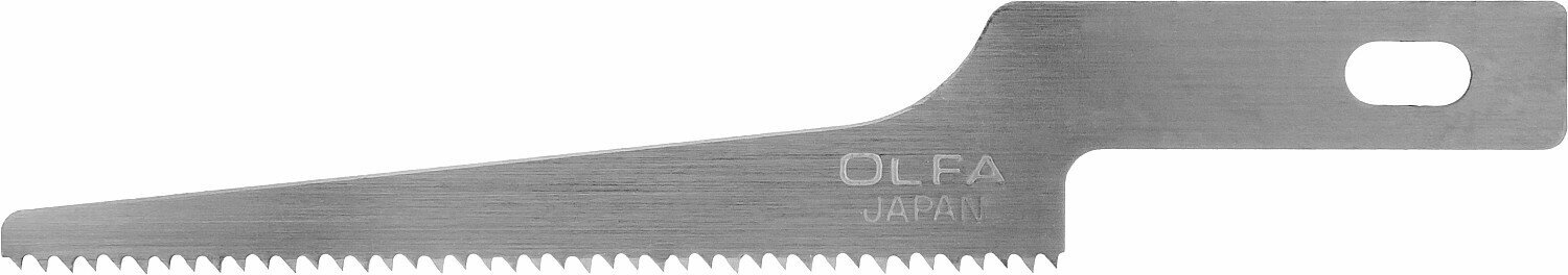 Лезвия OLFA пильные для ножа AK-4, 3 шт 6х66,5(43,5)х0,35 мм - фото №13