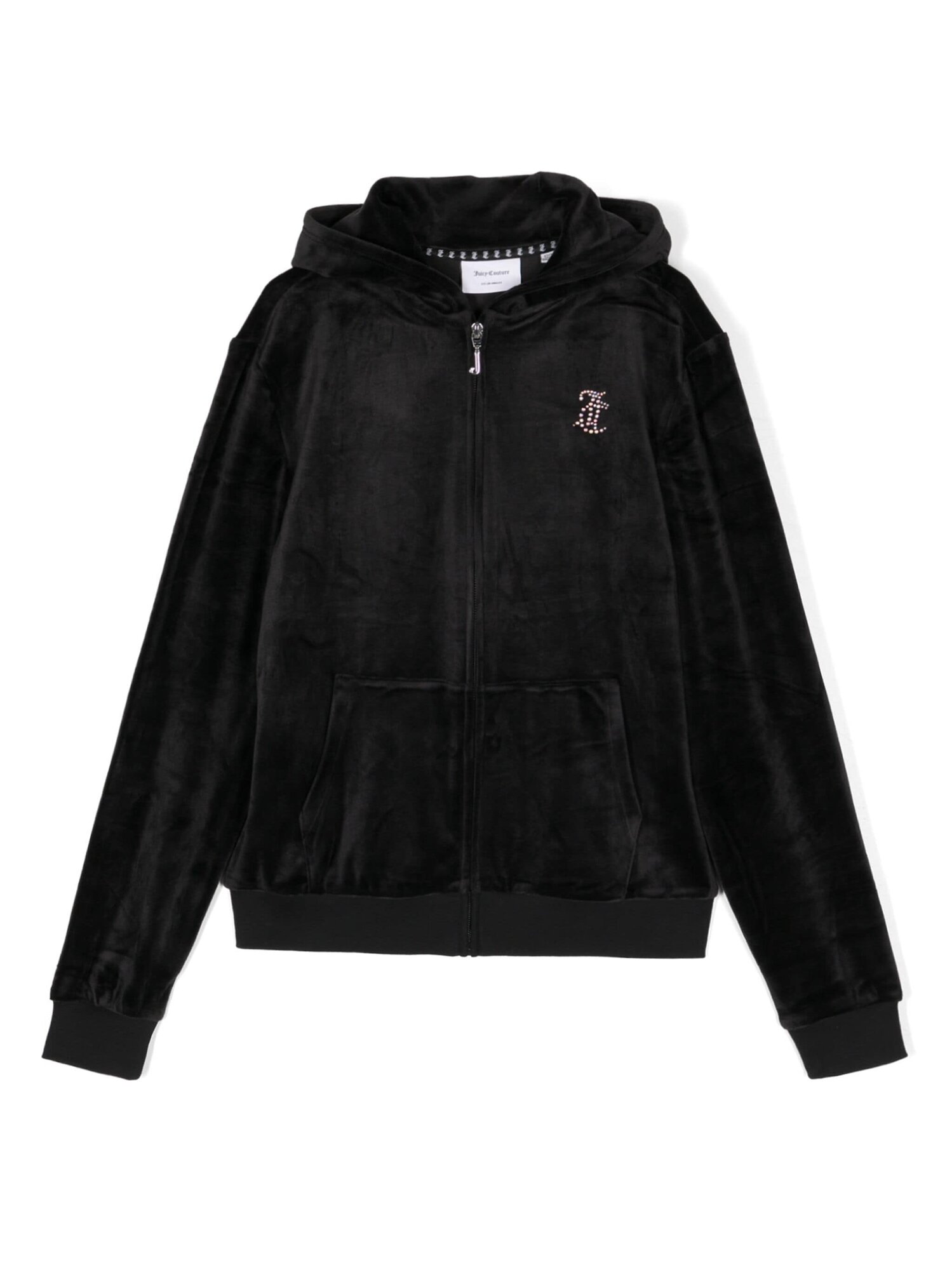 Толстовка Juicy Couture Diamanté, размер 15-16 лет, черный