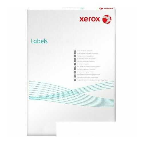 Фотобумага Xerox матовая самоклеящаяся A4 60г/кв. м 100л 65дел (003R93177)