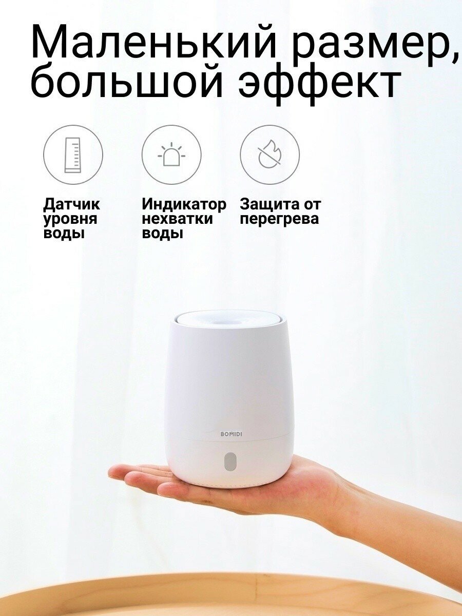 Ароматизатор воздуха Bomidi Aroma Diffuser AD1, белый Русский — фото 1
