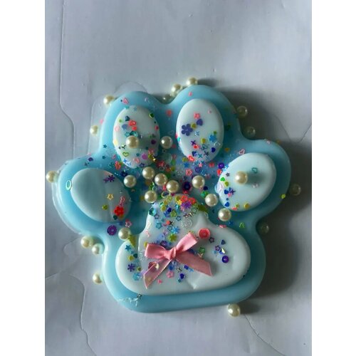 Игрушка сквиш кошачья лапка XXL