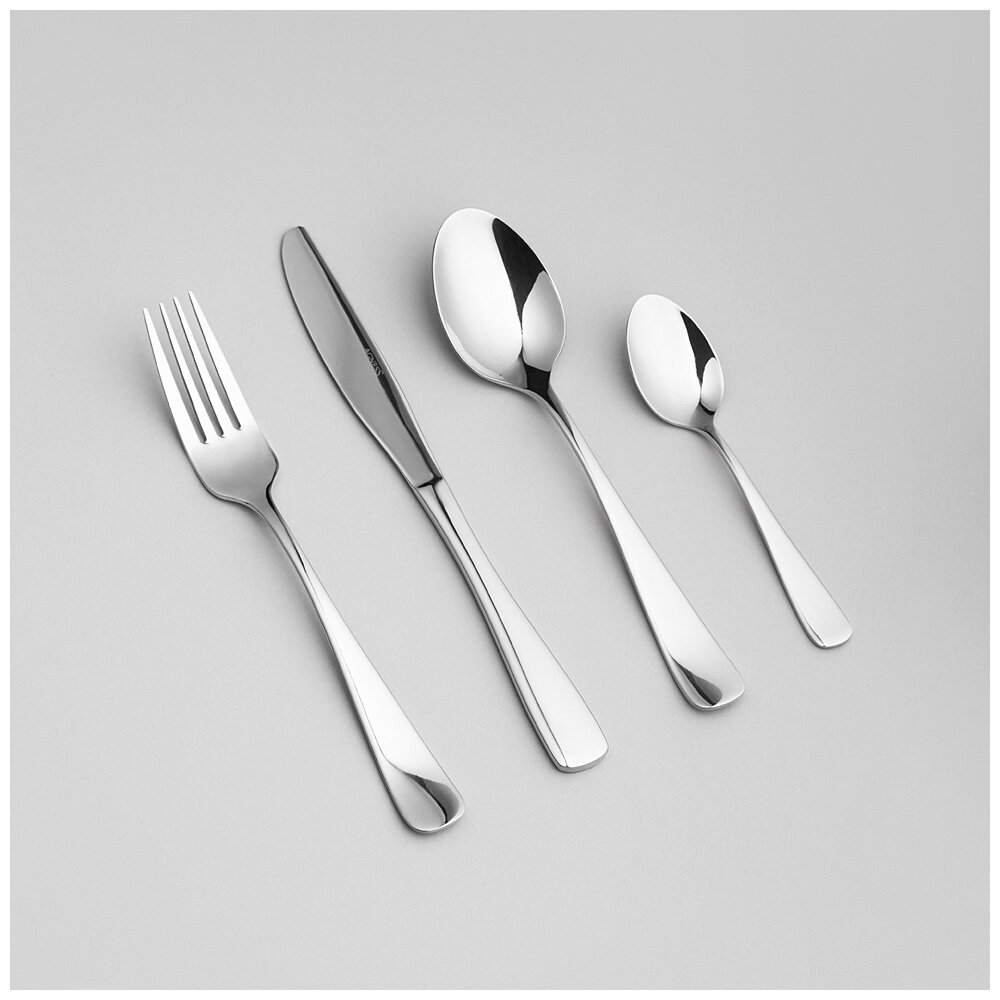 Набор столовых приборов SOLDI AGNESS 24 ПР Сталь 18/10 (1000-013)