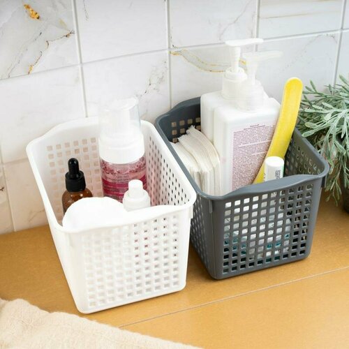 Корзина для хранения хозяйственных мелочей универсальная, Violet, 2 л x 1 штука