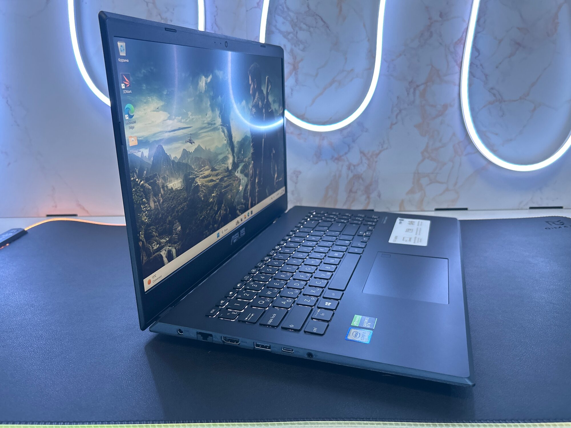 Ноутбук ASUS VivoBook (A571GT-BQ938) 15.6"/Intel Core i5 9300H/RAM 16 GB/SSD 512 GB/ GTX 1650 4GB/1920x1080/IPS/DOS/Подсветка кл-ры: LED/черный — фото 1