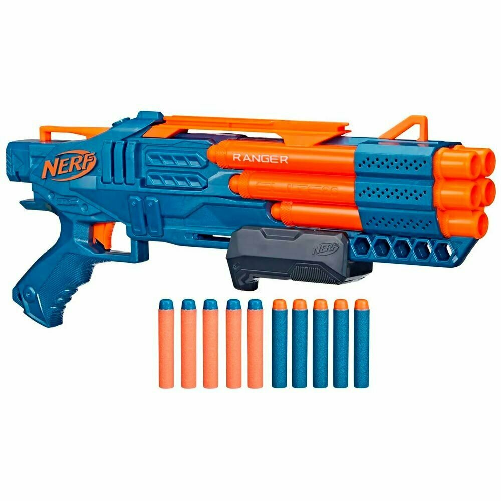 Набор игровой NERF Бластер с мягкими снарядами, 11 предметов, арт. F4186
