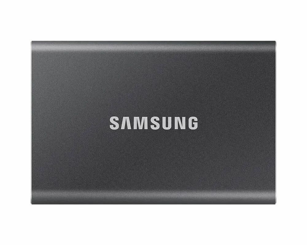 Внешний SSD-диск Samsung Внешний жесткий диск 2Tb SSD T7 External Grey (MU-PC2T0T/WW)
