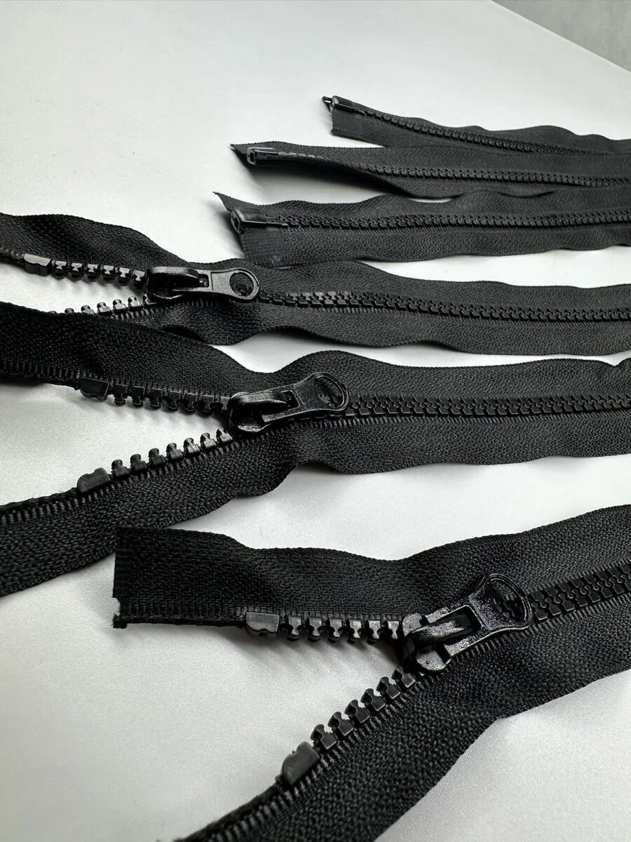 Молния трактор разъёмная №5 1 замок 80 см 5 шт — фото 1