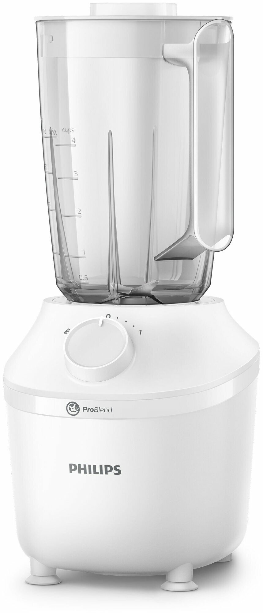 Блендер Philips 3000 series HR2041, мощность 450Вт, 1л, белый