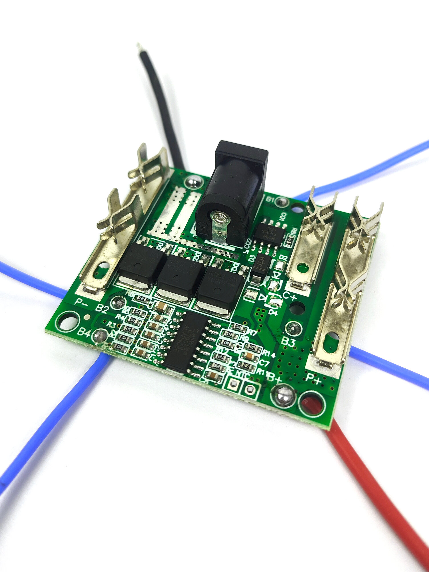 BMS 5s 21V Li-ion контроллер заряда для аккумуляторов для электроинструментов на 5 ячеек — фото 1