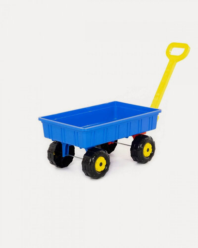 Изображение товара Полесье Тележка Дачная 60х29,7х55,5см синяя П-36971/синяя